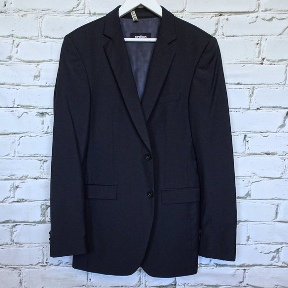 Strellson Navy Wool Rick James Blazer - Picture 1 of 11